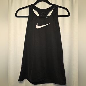Nike Women's Black Dri-FIT Tank Top